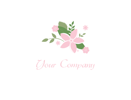 flowers and leaves together